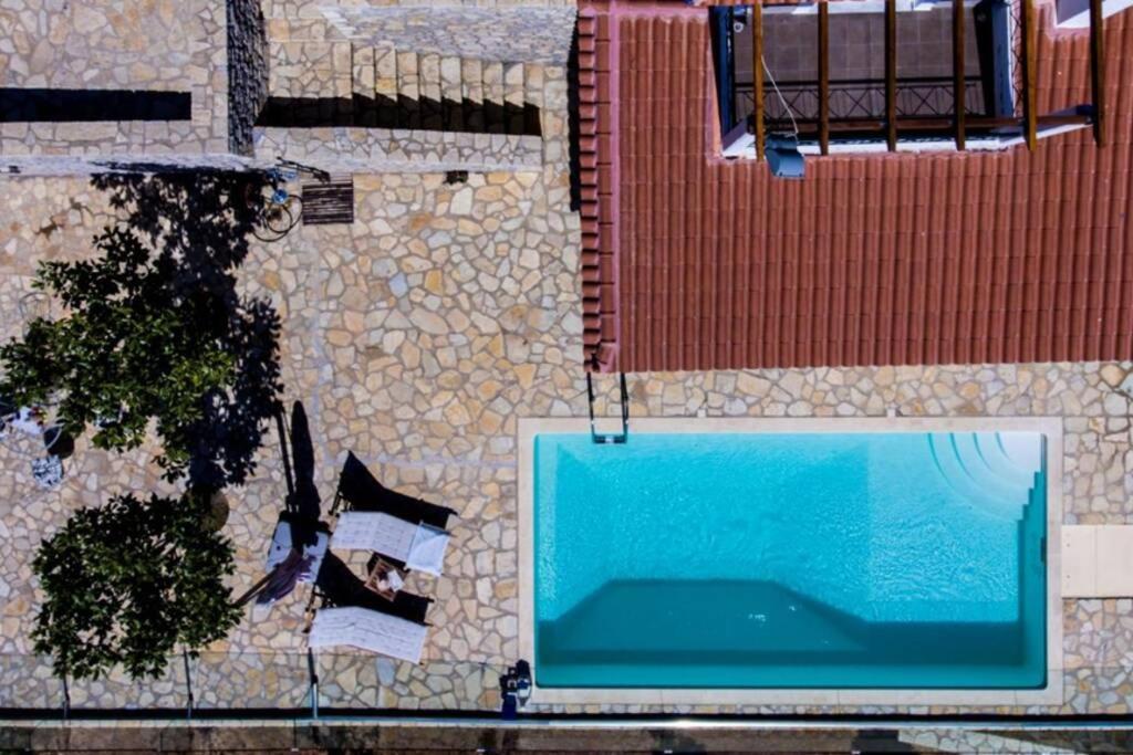 Apollo Romantic Sea View Villa Kivérion Exterior foto