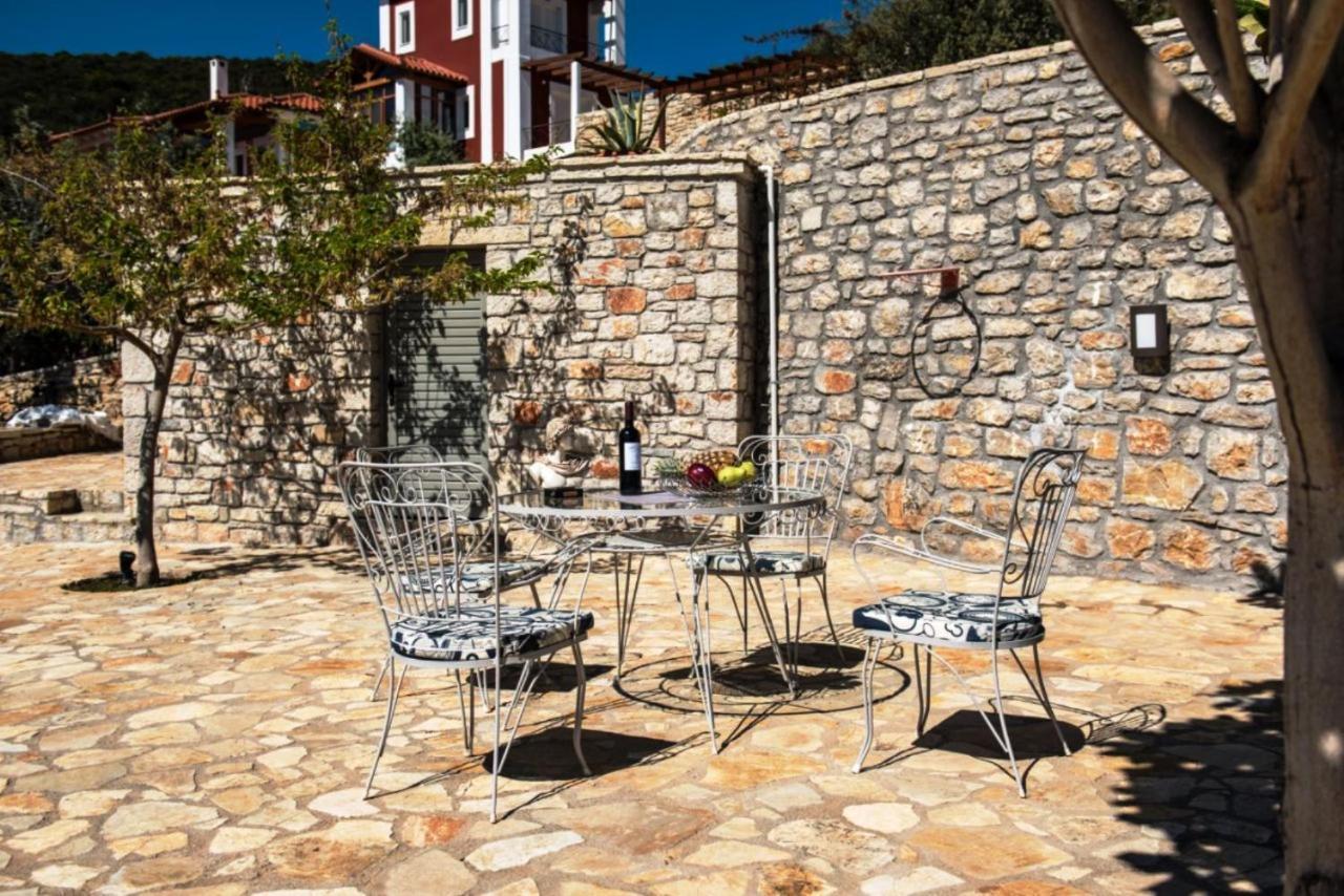 Apollo Romantic Sea View Villa Kivérion Exterior foto