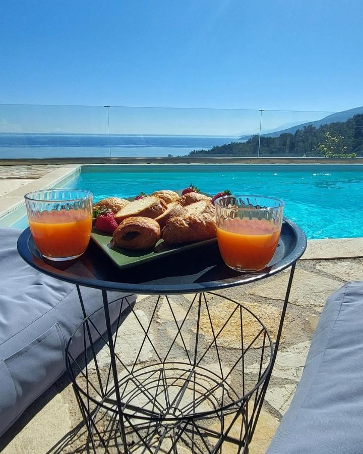 Apollo Romantic Sea View Villa Kivérion Exterior foto