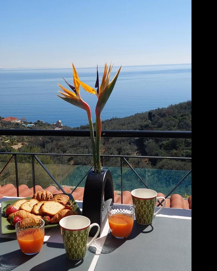 Apollo Romantic Sea View Villa Kivérion Exterior foto
