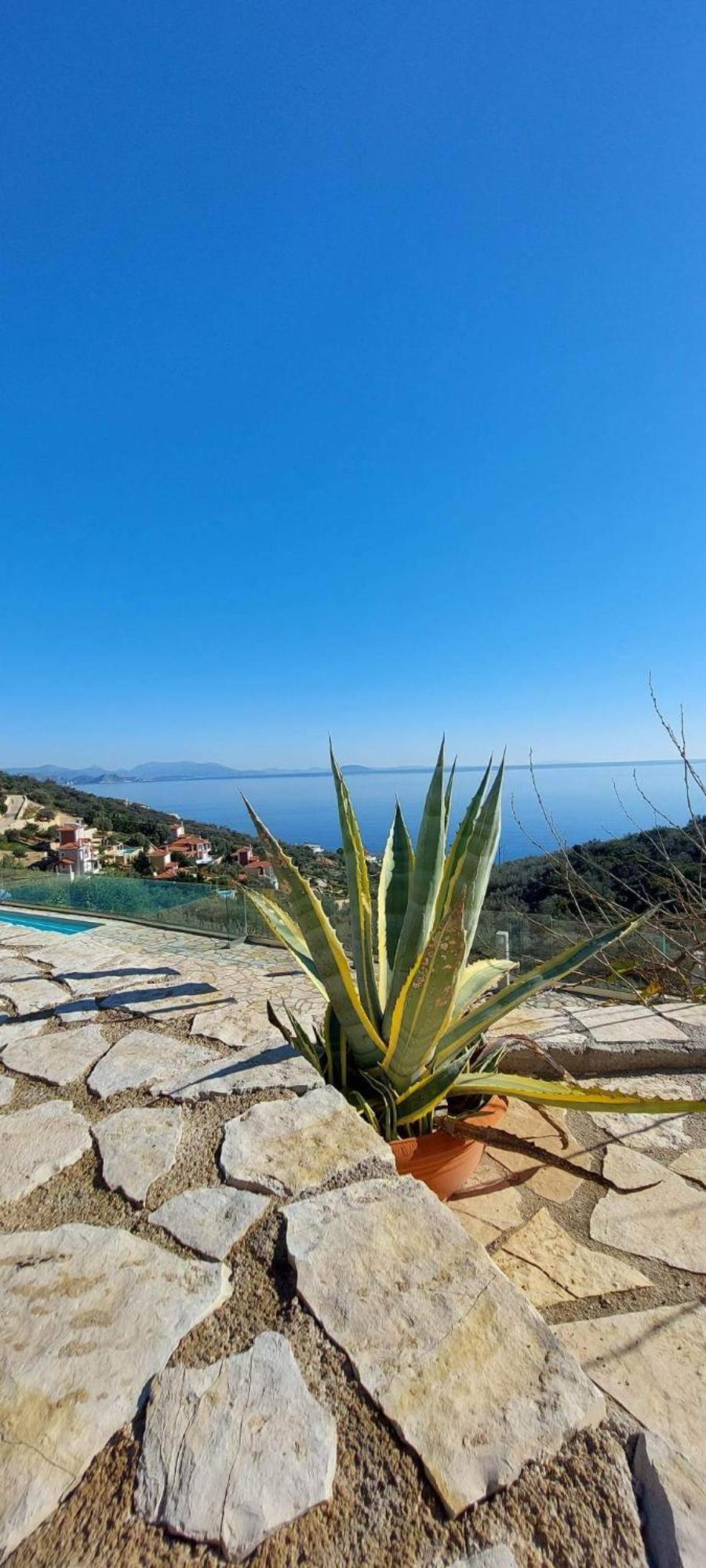 Apollo Romantic Sea View Villa Kivérion Exterior foto